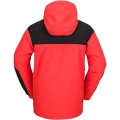 Volcom Longo Gore-Tex Jacket - Men's -Ski Equipment Discounts fw23 volcom menslongogoretexjacket orangeshock 2