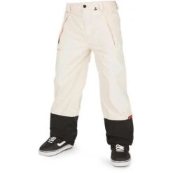 Volcom Longo Gore-Tex Pant - Men's -Ski Equipment Discounts fw23 volcom menslongogoretexpant offwhite 1