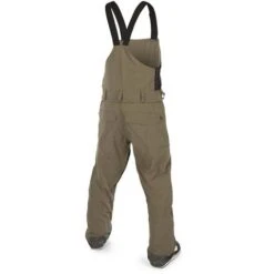Volcom Rain Gore-Tex Bib Overall - Men's -Ski Equipment Discounts fw23 volcom mensraingoretexbiboverall darkteak 2