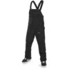 Volcom Roan Bib Overall - Men's -Ski Equipment Discounts fw23 volcom mensroanbiboverall black 1