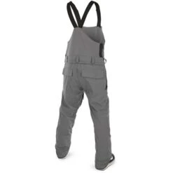 Volcom Roan Bib Overall - Men's -Ski Equipment Discounts fw23 volcom mensroanbiboverall darkgrey 2