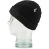 Volcom Sweep Lined Beanie -Ski Equipment Discounts fw23 volcom sweeplinedbeanie black