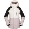 Volcom Aris Ins Gore Jacket - Women's -Ski Equipment Discounts fw23 volcom womensarisinsulatedgorejacket amethystsmoke 1