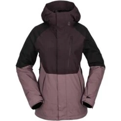 Volcom Aris Ins Gore Jacket - Women's 12 Volcom Aris Ins Gore Jacket - Women's -Ski Equipment Discounts fw23 volcom womensarisinsulatedgorejacket blackplum 1