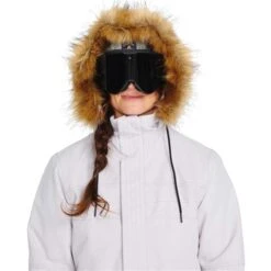 Volcom Fawn Ins Jacket - Women's -Ski Equipment Discounts fw23 volcom womensfawninsulatedjacket amethystsmoke 4