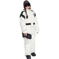 Volcom Melancon Gore-Tex Jacket - Women's -Ski Equipment Discounts fw23 volcom womensmelancongoretexjacket offwhite 3