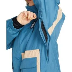 Volcom Melancon Gore-Tex Jacket - Women's -Ski Equipment Discounts fw23 volcom womensmelancongoretexjacket petrolblue 5