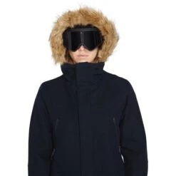 Volcom Shadow Ins Jacket - Women's -Ski Equipment Discounts fw23 volcom womenssherwininsulatedjacket black 4