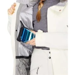 Volcom Shadow Ins Jacket - Women's -Ski Equipment Discounts fw23 volcom womenssherwininsulatedjacket offwhite 6