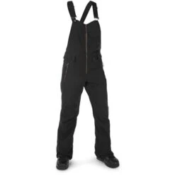 Volcom Swift Bib Overall - Women's -Ski Equipment Discounts fw23 volcom womensswiftbiboverall black 1