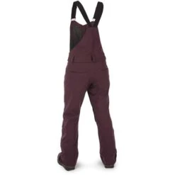 Volcom Swift Bib Overall - Women's -Ski Equipment Discounts fw23 volcom womensswiftbiboverall blackplum 2
