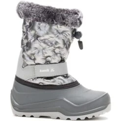 Kamik Penny 3 Snow Boots - Junior -Ski Equipment Discounts kam pen sil1 2223fw