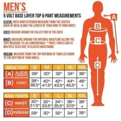 Mens Heated Base Layer Bottom -Ski Equipment Discounts mens heated baselayer bottom3