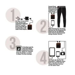 Mens Heated Base Layer Bottom -Ski Equipment Discounts mens heated baselayer bottom4