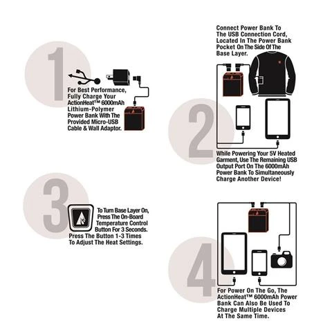 Mens Heated Base Layer Top 6 Mens Heated Base Layer Top - Image 4