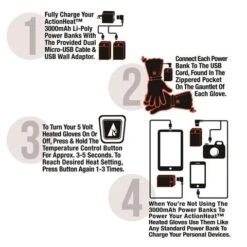 Mens Heated Snow Gloves -Ski Equipment Discounts mens heated snow gloves4