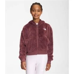 The North Face Suave Oso Full Zip Hooded Jacket - Girl's -Ski Equipment Discounts nf0a7uma 6r4 01 22 23