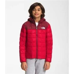 The North Face ThermoBall Hooded Jacket - Boy's -Ski Equipment Discounts nf0a7wpz 682 01 22 23