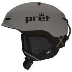 Pret Epic X Helmet -Ski Equipment Discounts pret epicx primergrey side main 2223fw