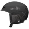 Pret Fury X Helmet 1 Pret Fury X Helmet -Ski Equipment Discounts pret furyx black side main 2223fw