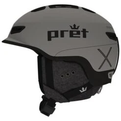 Pret Fury X Helmet 7 Pret Fury X Helmet -Ski Equipment Discounts pret furyx primergrey side main 2223fw