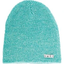 Neff Daily Heather Beanie NF00006 -Ski Equipment Discounts teal white neff daily heather beanie 31656