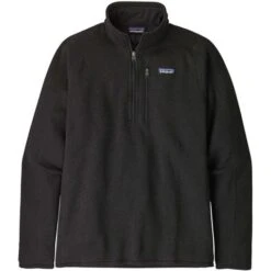 Patagonia Better Sweater 1/4 Zip - Men's -Ski Equipment Discounts wbf19 25523 blk