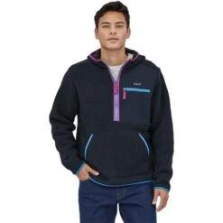 Patagonia Retro Pile P/O - Men's -Ski Equipment Discounts wbf2223 22790 pibl cm1