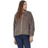 Patagonia Woolyester Pile Bomber Jacket - Women's -Ski Equipment Discounts wbf2223 23145 fryt mz1
