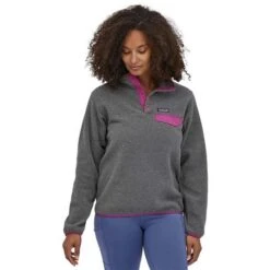 Patagonia Lightweight Synchilla Snap-T Pullover - Women's -Ski Equipment Discounts wbf2223 25455 nlam dt1