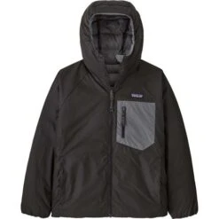 Patagonia Kid's Reversible Down Sweater Hoody With NetPlus - 68640 -Ski Equipment Discounts wbf2223 68640 inbk tu