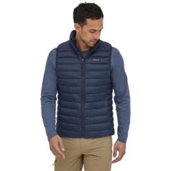 Patagonia Men's Down Sweater Vest With NetPlus - 84623 -Ski Equipment Discounts wbf2223 84623 nena mk1