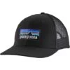 Patagonia P-6 Logo Trucker Hat -Ski Equipment Discounts wbs2023 38289 blk