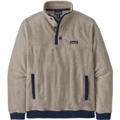 Patagonia Shearling Button P/O - Men's (26140) 22 Patagonia Shearling Button P/O - Men's (26140) -Ski Equipment Discounts wbs2223 26140 nat