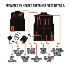 Womens Battery Heated Softshell Vest 9 Womens Battery Heated Softshell Vest -Ski Equipment Discounts womens heated vest3